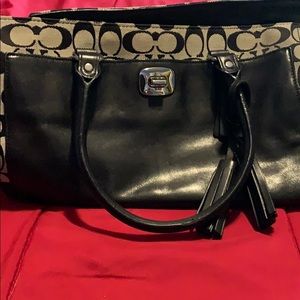 Coach retail bag and wallet